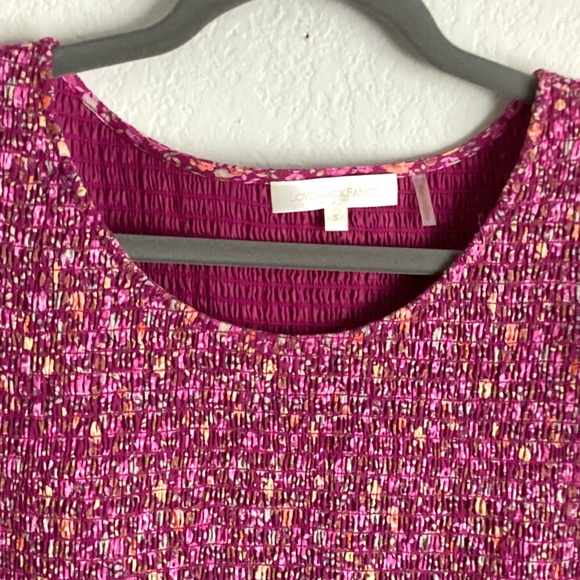 \Love Shack Fancy\ Lucca Smocked Mini Dress - Picture 4 of 13